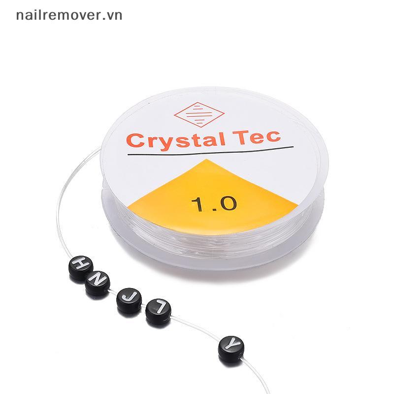 Dây đàn hồi cao su trong suốt cho trang sức DIY - Vòng tay đính cườm mới