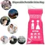 HFSHY 5 Túi Nước Tiểu Khẩn Cấp Ngoài Trời 900ml Du Lịch Dùng Một Lần Di Động Vệ Sinh Di Động Túi Nước Tiểu Di Động Cho Nữ Bé Nam Nôn Túi VN