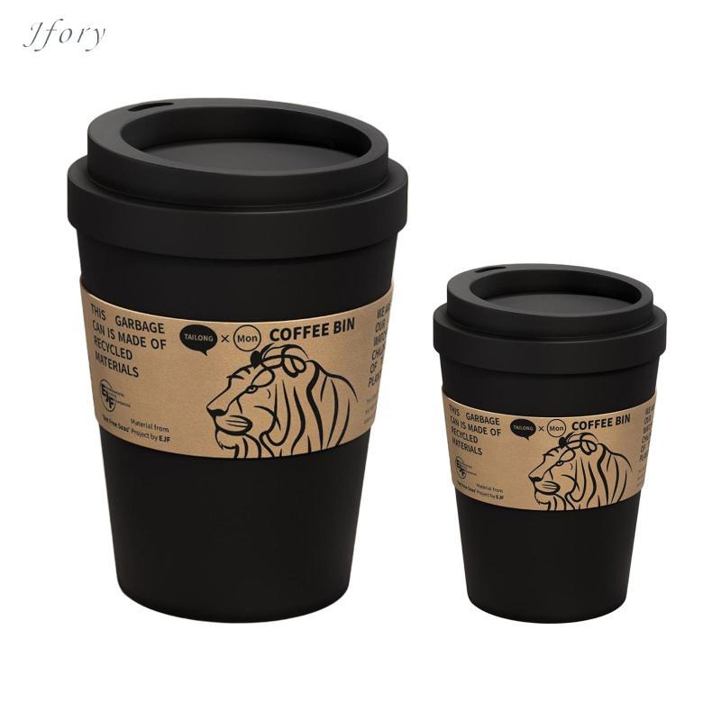 Jfory Thùng Rác Cà Phê Hình Cốc Nhỏ Gọn, Trang Trí, Trang Trí Thùng Rác Thùng Rác Có Thể Thùng Rác Cho Nhà Bếp Phòng Khách Văn Phòng Nhà