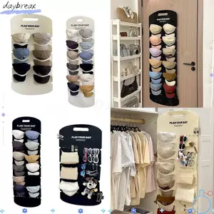 Giá để đồ mũ bóng chày DAYBREAK, Giá trưng bày mũ bóng chày phía sau cửa nỉ, Giá treo kính râm Thu thập bảng lưu trữ tường cho hộ gia đình