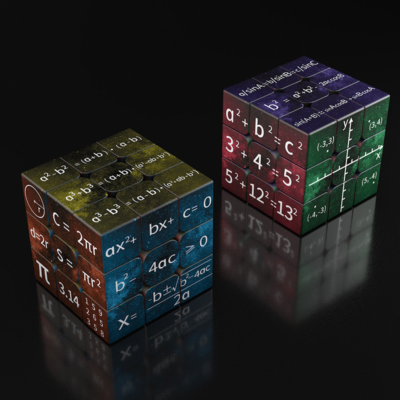Trường trung học cơ sở Công thức hóa học vật lý Khối Rubik Bảng tuần hoàn Khối Rubik Sáng tạo Thứ ba có thể tùy chỉnh Quà tặng sáng tạo văn hóa 3 JFI5