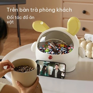 Dễ Thương Sáng Tạo Hộp Bảo Quản Phòng Khách Mặt Trước Trang Trí Đồ Trang Trí Đồ Ăn Nhẹ Đồ lặt vặt Hộp Bảo Quản