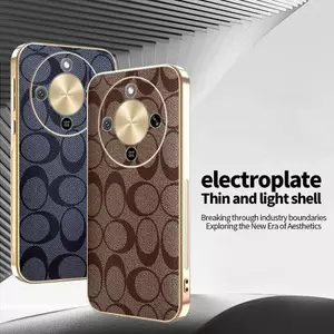 Ốp YJD Cho Honor X9d X9C X9B Da Thời Trang Sang Trọng Mạ Điện Cạnh Chống Rơi Vỏ Bảo Vệ Điện Thoại