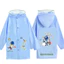 Nam Nữ Hoạt Hình Áo Mưa Học Sinh Cực Dày Dày Với Lớn Schoolbag Vị Trí Dính Kết Phản Quang Trẻ Em Áo Mưa 7ANT