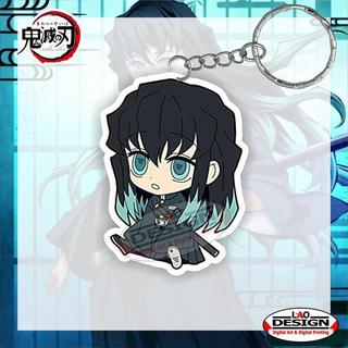 Gantungan Kunci MUICHIRO TOKITO HASHIRA KABUT Demon Slayer Kimetsu No Yaiba - Gantungan Kunci Akrilik - Gantungan Kunci