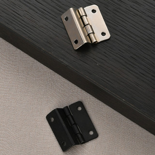 Jingmao Phần Cứng 5cm Hộp Gỗ Hộp Quà Tặng Giảm 30% Góc Phải 4 Lỗ Bản Lề Phần Cứng Phụ Kiện Thích Hợp Cho Bảng 8 Mm LWMP