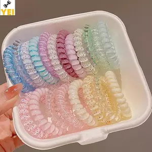 Dây buộc tóc chấm bi dừa nho, chất lượng cao Hàn Quốc - Tươi mới và đa năng