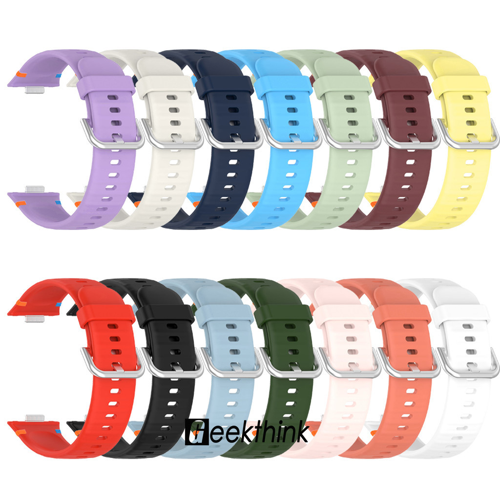Dây đeo silicon thay thế mềm cho Huawei Watch Fit 5 Pro / Fit 5 / Fit 4 Pro / Fit 4 / Fit 3