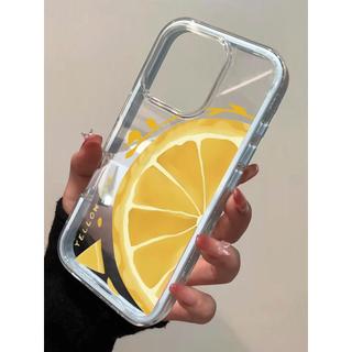 Màu cam tươi Slice cho 16 trường hợp iPhone 17Air 3 trong 1 Bezel 14 13 11Pro