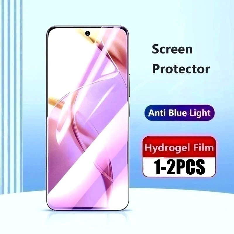 1-2 Chiếc Full Cover Bảo Vệ Màn Hình HD Mềm Cho Honor Magic 7 8 RSR Lite Pro Porsche Air Chống Rơi Chống Gián Điệp Riêng Tư Chống Ánh Sáng Xanh Hydrogel Phim Mờ