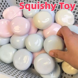 Mochi Squishy Ball – Đồ chơi căng thẳng DIY bơm hơi với máy bơm không khí, Bóng giải nén có thể kéo tăng chậm, Quà tặng vui nhộn cho trẻ em và người lớn