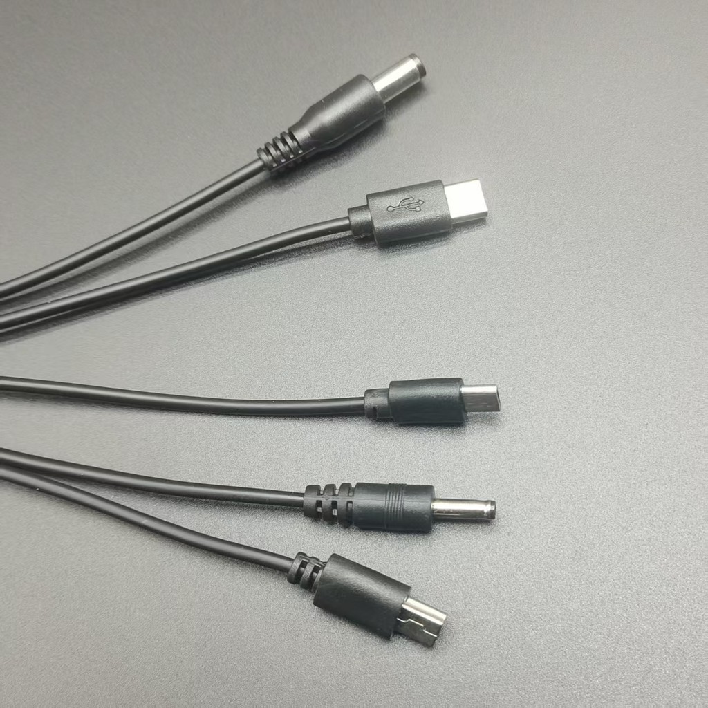 [COD] Cáp Sạc Đa Năng USB Đầu Tròn 5.5mm 3.5mm 2.5mm – Tương Thích Nhiều Thiết Bị, Dễ Dùng, Bền Bỉ