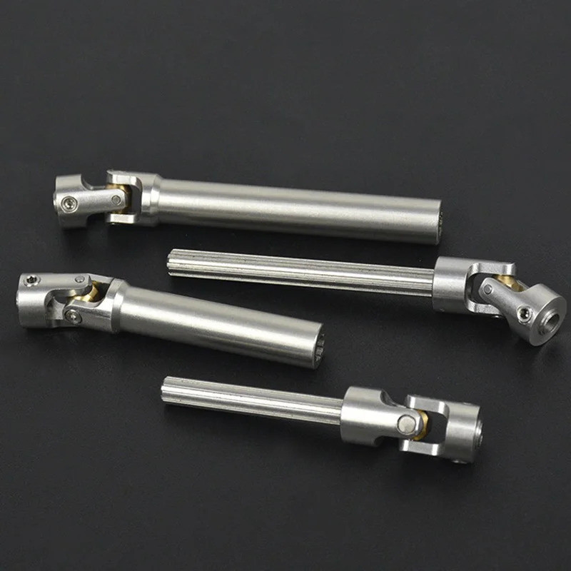 94mm 114mm thép CVD đa năng khớp thép không gỉ trục truyền động cho 1 / 10 RC xe điều khiển từ xa 313 chiều dài cơ sở leo xe shrin