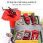 Bãi đỗ xe nhiều tầng có đường ray – Xe cứu hỏa, xe hơi đồ chơi giáo dục cho bé trai quà tặng xe công trình