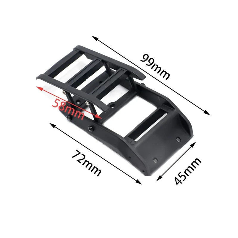 Cầu thang có thể thu vào cho TRXS TRX4 Defender Bronco Axial SCX10 YK4082 1 / 8 1 / 10 RC Xe bánh xích nâng cấp các bộ phận