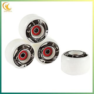 Bộ 4 Bánh Xe PU Dành cho Longboard Cruiser và Nhảy Punk Ollie