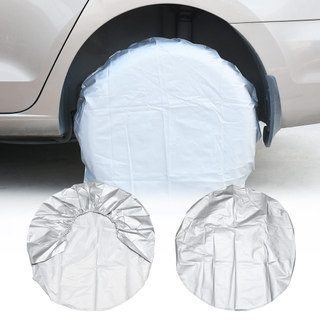 27-29 "/ 30-32" Vỏ Lốp Xe Ô Tô Bạc Chống Thấm Nước 210D Vải Oxford Dự Phòng Lốp Đa Năng Cho Xe Tải RV Camper Motorhome Vỏ Lốp