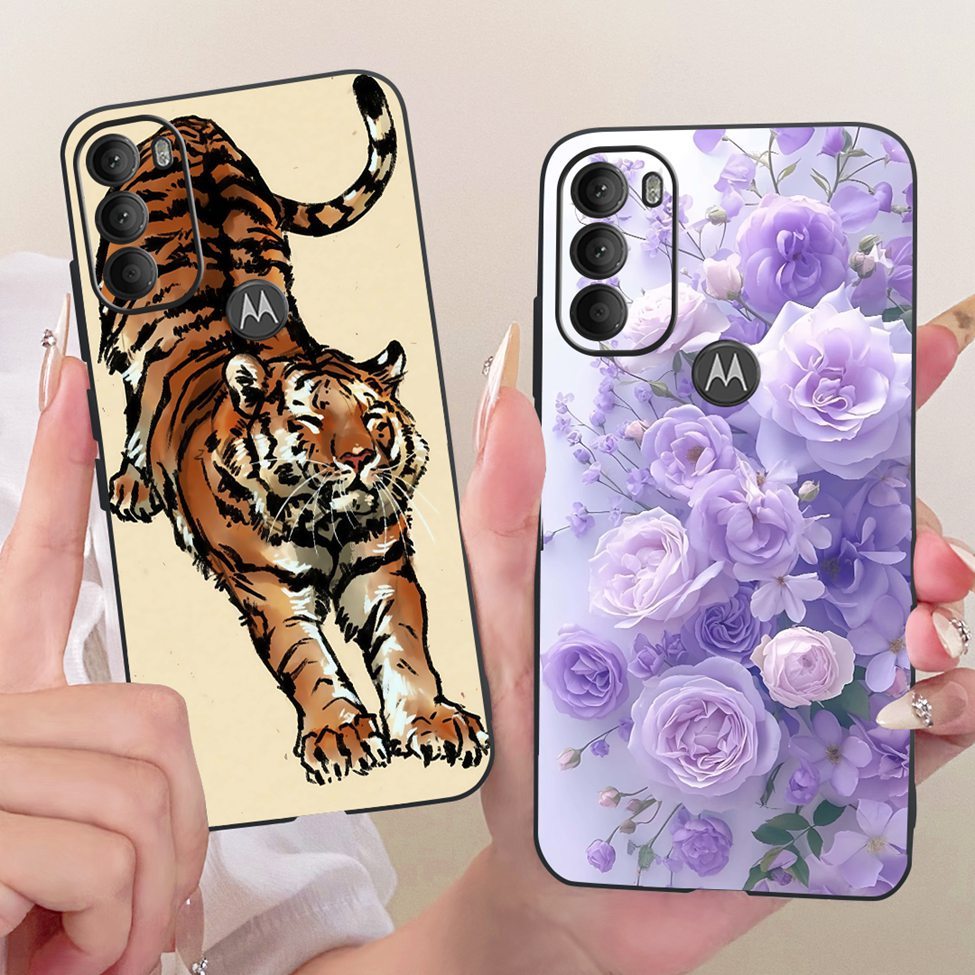 Ốp Điện Thoại Motorola Moto G71 5G Cover Silicone Thời Trang Dễ Thương Vỏ Sơn Ngộ nghĩnh XT2169-1 XT2169-2
