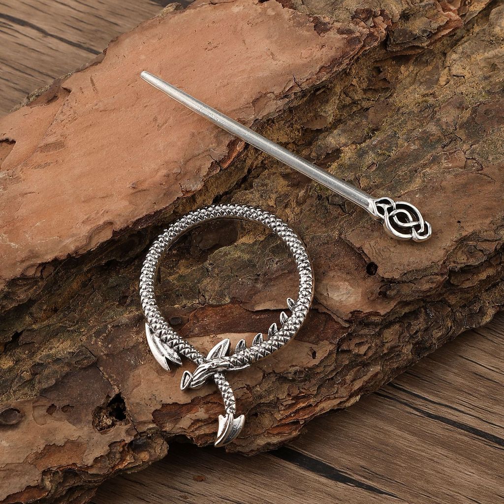 Mũ đội đầu nam nữ hình rồng Viking cổ điển