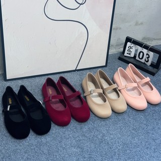 26 Sản phẩm mới ~ Giày nữ Melissa Giày ba lê cổ điển Giày đế bằng