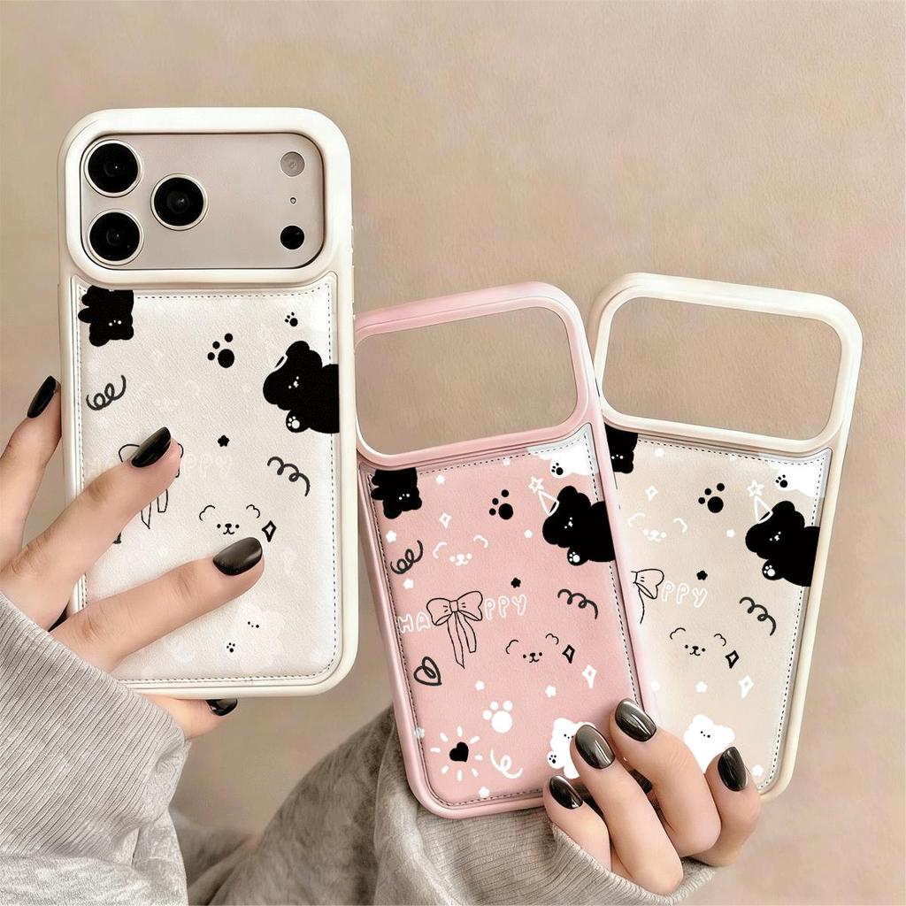 Mẫu nơ màu mực phù hợp với vỏ điện thoại iPhone 17 Air, cảm giác da 14/13/11 Pro