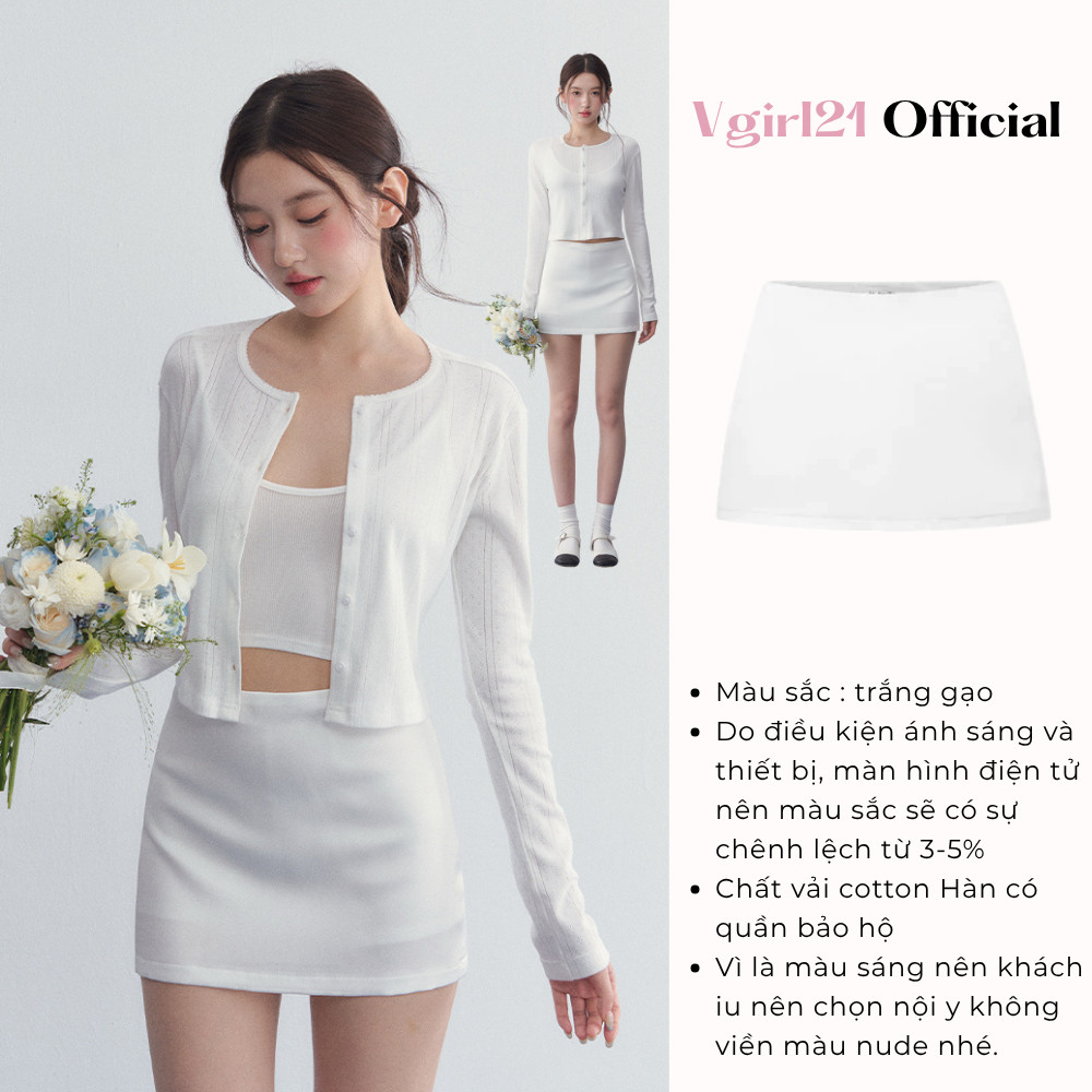 [DEAL MỞ BÁN] - Dottie Skirt - Chân Váy Chấm Bi / Trơn Chữ A Nữ - Kèm Quần Bảo Hộ - Dễ Phối Đồ - Phù Hợp Mùa Hè Mùa Thu