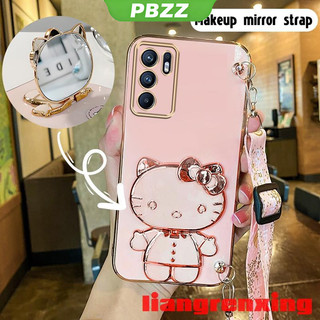 ốp điện thoại có dây đeo chéo ốp lưng oppo reno 6 4g oppo a16 oppo reno 6z 5g oppo reno6 z 5g Ốp Điện Thoại silicone Mềm Chống Sốc Có Quai Đeo Cổ Cho oppo reno 6 4g oppo a16 oppo reno 6z 5g oppo reno6 z 5g WDKTM01 viền vuông cute