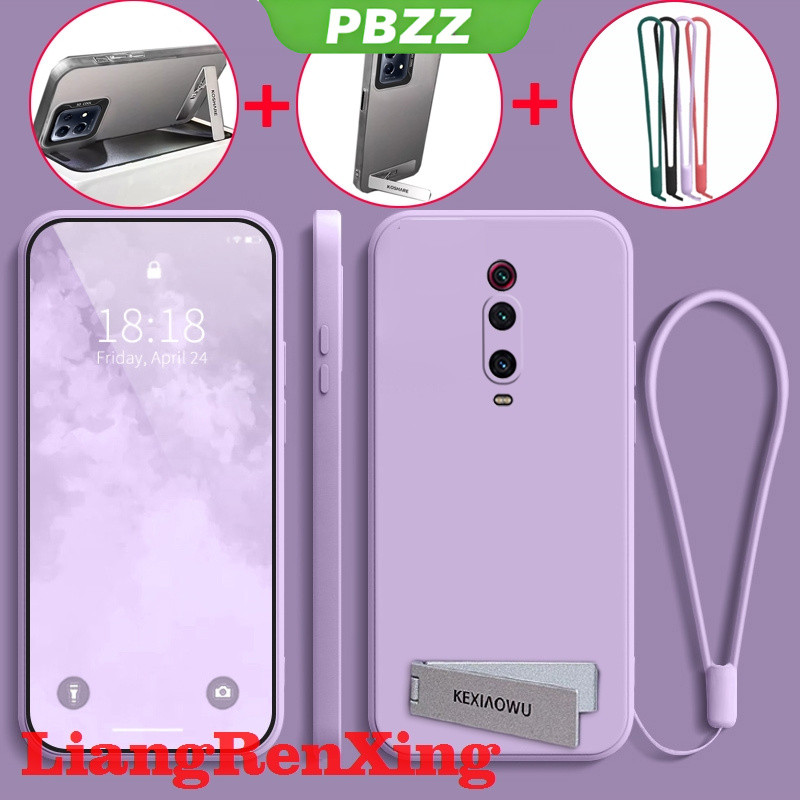 [3 trong 1] ốp cho Redmi K20 Pro Redmi K20 Xiaomi POCO X2 Ốp điện thoại Ốp mềm Ốp chống sốc mịn bảo vệ silicon lỏng thiết kế mới thẩm mỹ với giá đỡ dễ thương ytcbzj01
