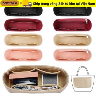 ZENITHCO 1 Cái Túi Chèn Lót Nỉ, Túi Bảo Quản Du Lịch, Tổ Chức Cho Túi Mini Longchamp