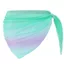 Đầm đi biển OUSXA, Chất liệu voan Áo tắm dài ngắn Coverups, Vải Sheer Màu trơn Màu Gradient Bảo vệ UPF Sarongs Chống nắng