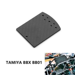 Sợi Carbon Top Mái Giáp Bảo Vệ Cho Tamiya BBX BB01 BB-01 1 / 10 RC Xe Nâng Cấp Phần Phụ Kiện