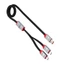 NAMA 1 5m Nylon Bện 2 Trong 1 Dây Chia Cho Điện Thoại Máy Tính Bảng Laptop Sạc Nhanh