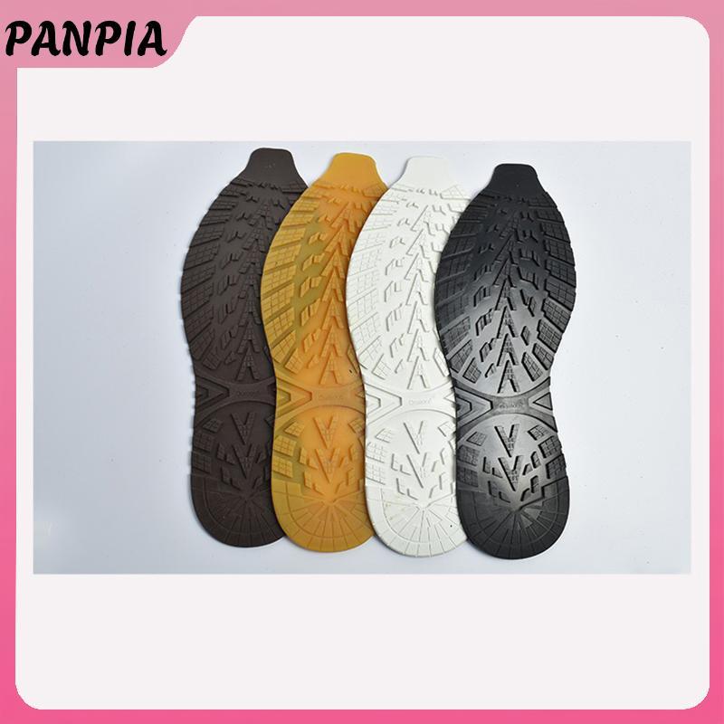 PNPIA - 1 cặp đế ngoài giày thể thao chống trơn trượt, cao su thay thế, cắt vừa, kèm miếng lót