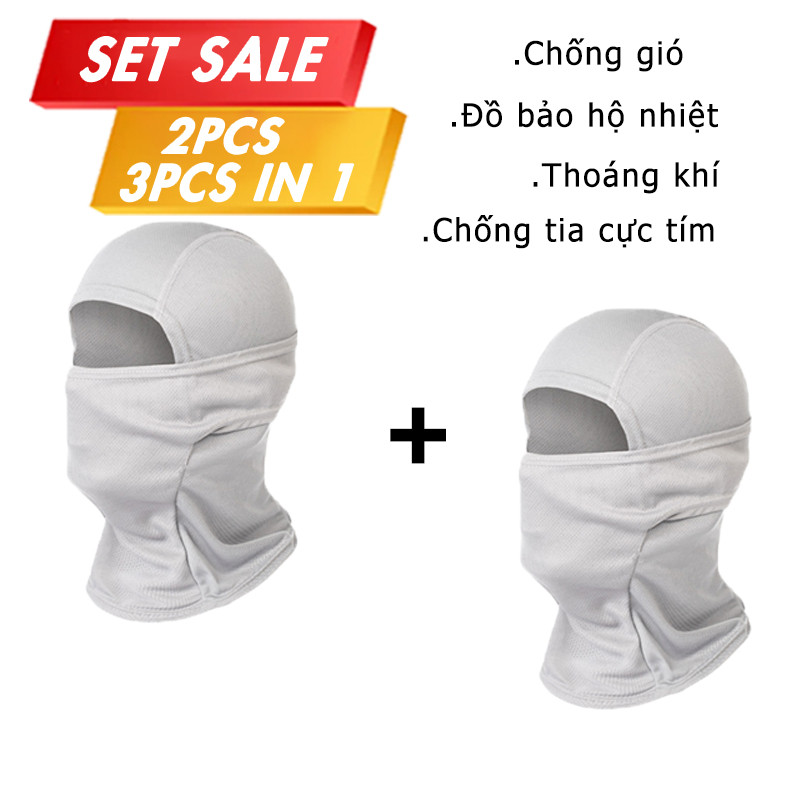 Mặt nạ Balaclava mới - Chống nắng hoàn hảo cho hoạt động ngoài trời | Musion