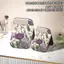 Hoa tulip sương mù tím Gương Trang Điểm Gập Đa Năng, Phù Hợp Dùng Văn Phòng Du Lịch