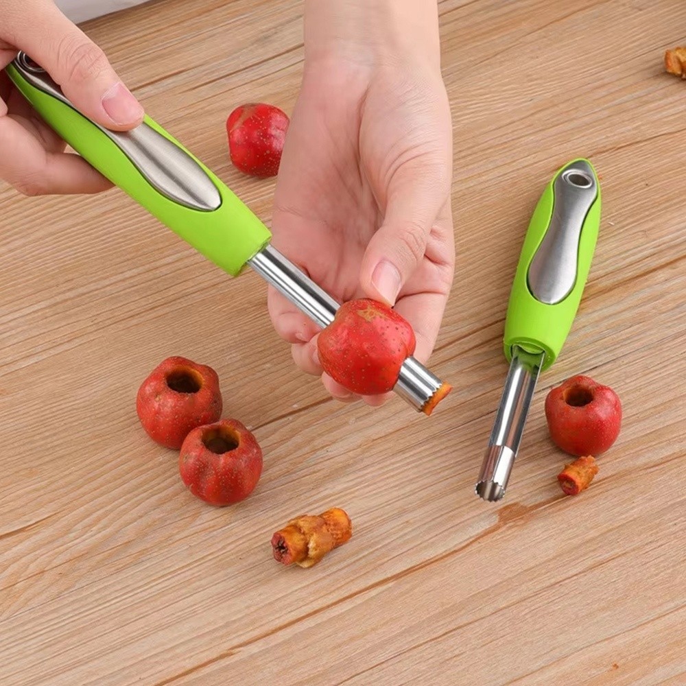 JVSUB Fruit Pitter, Remover Thép không gỉ Core Remover, Core Remover Fruit Corer Tiện ích nhà bếp