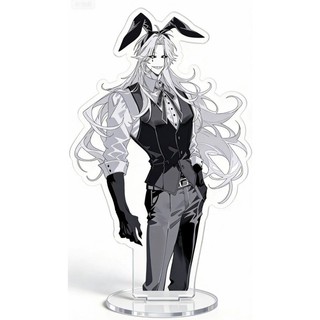 Pierrot Harlequin Tai Thỏ Đứng Anime Móc Khóa The Freak Circus Nam Móc Chìa Khóa Cho Nữ Hoạt Hình Hình Acrylic Mặt Dây Chuyền