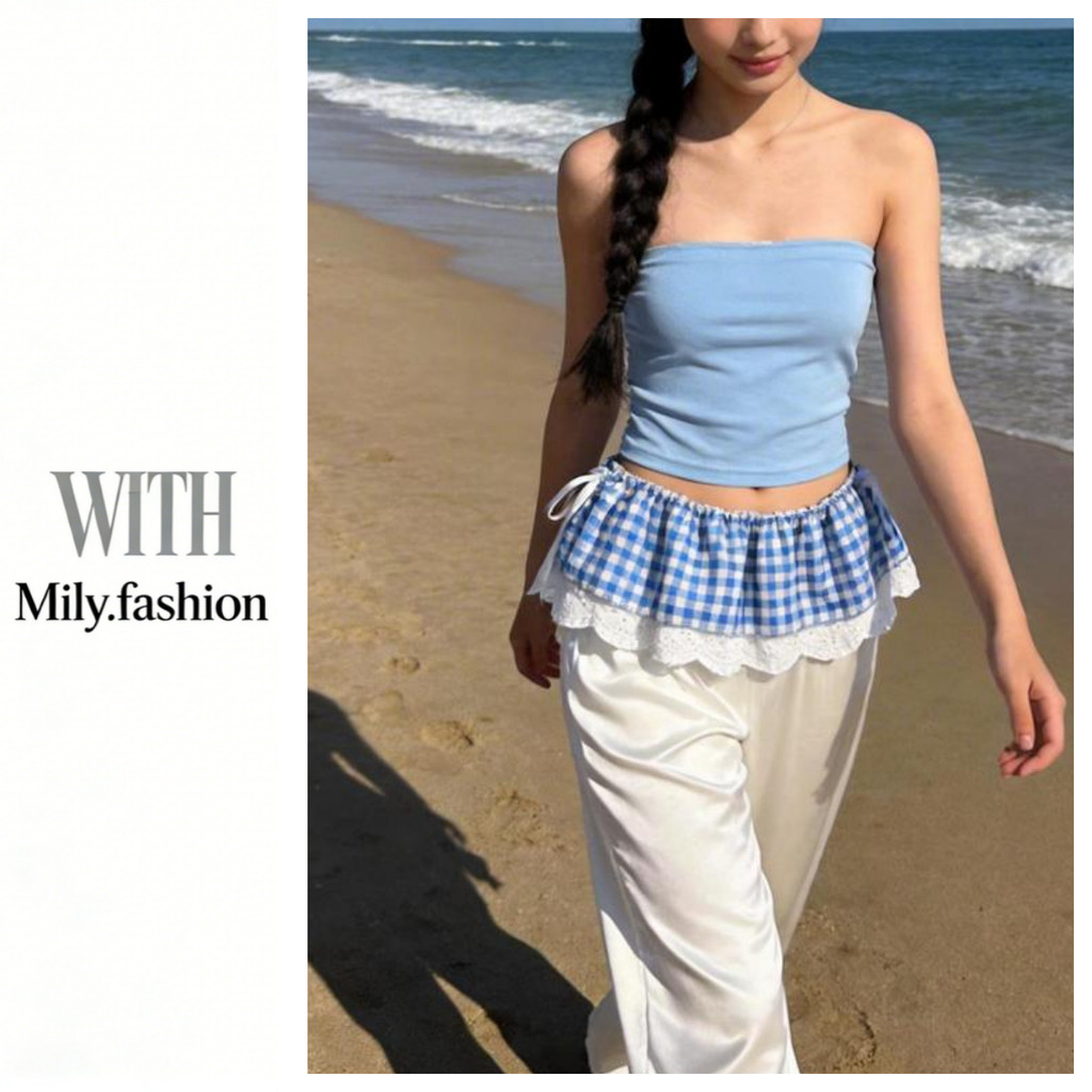 Milyfashion Váy Lớp Phong Cách Retro Kẻ Sọc, Thiết Kế Đơn Giản, Thích Hợp Nhiều Dịp ZJTS