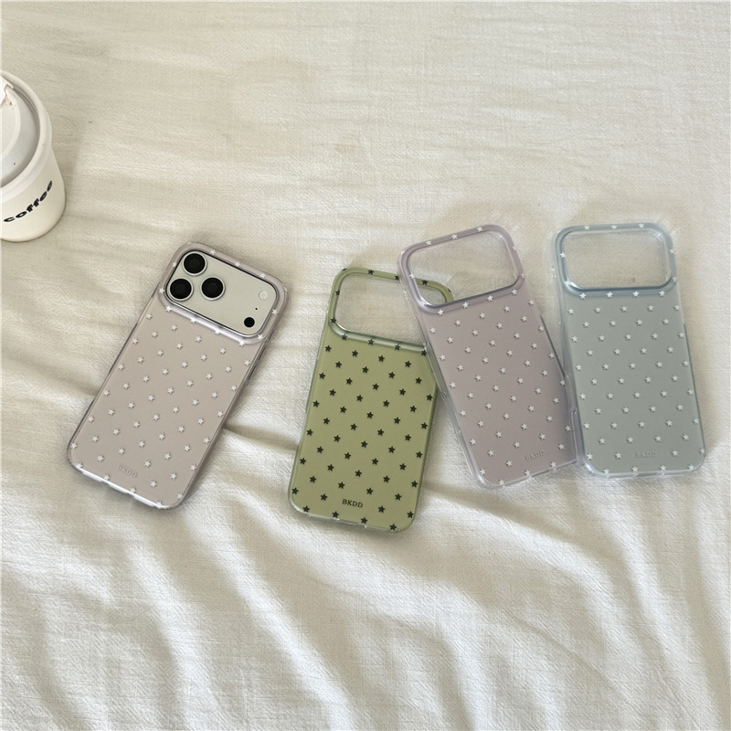 Ốp điện thoại iPhone 17 Pro max Stars họa tiết TPU materia IMD