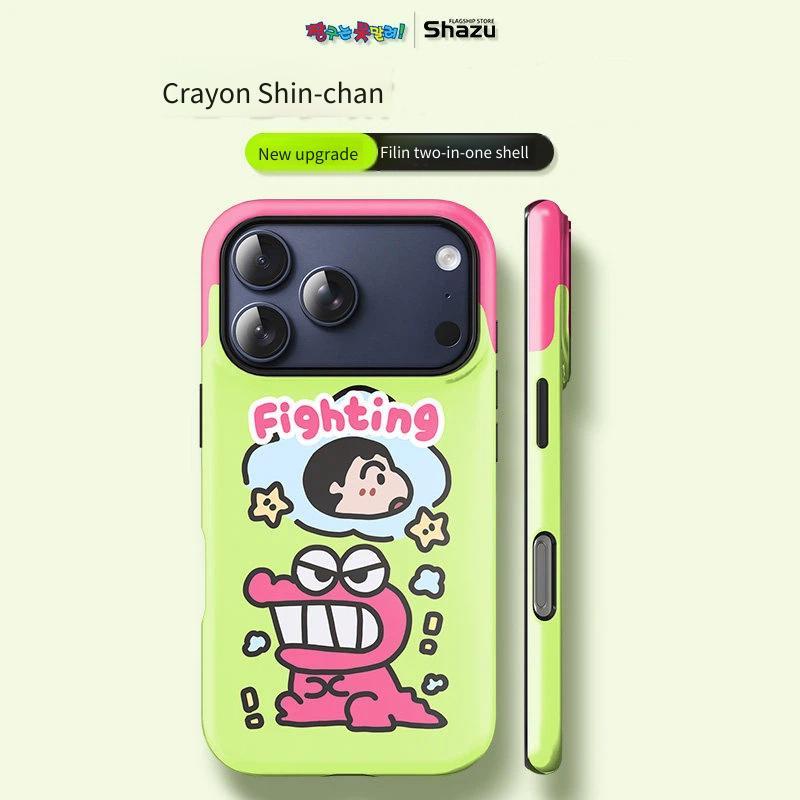 Ốp điện thoại IPhone 17 Pro max Vỏ bảo vệ Phim 16pro Chống sốc 15 promax Phim hoạt hình 14 Vỏ bảo vệ hợp thời trang hai trong một cho bé gái