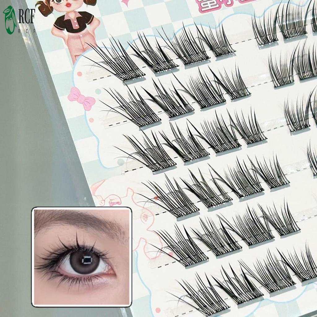 Cụm lông mi không keo 3D DIY - Wispy Fluffy Lash Extension cho các bữa tiệc du lịch