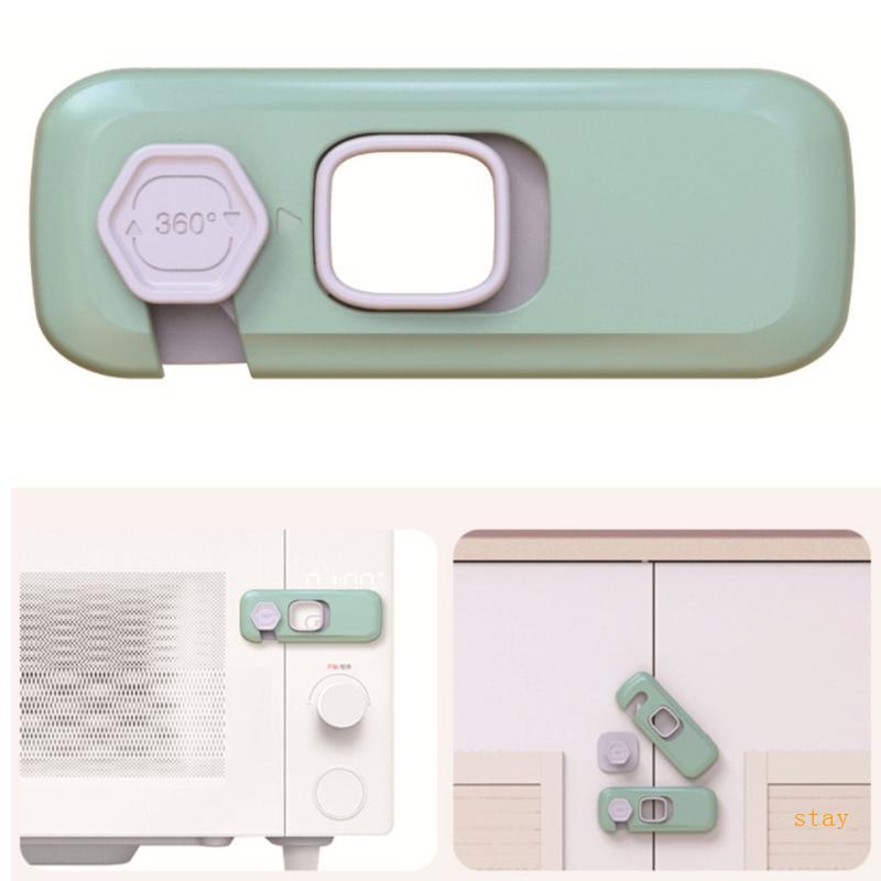 Stay Baby Proof Door Frame Lock Anti Pinch Bảo vệ ngón tay Khóa an toàn