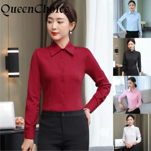 Áo sơ mi tay dài nữ công sở - 5 màu