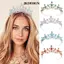 JKDESIGN Tiara Baroque Pha Lê Cho Công Chúa, Vintage, Quà Tặng Sinh Nhật Đặc Biệt