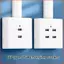 Ổ cắm điện treo tường ngôi sao với 2 4 cổng USB Giải pháp sạc nhanh đa chức năng cho văn phòng tại nhà và định vị công cộng