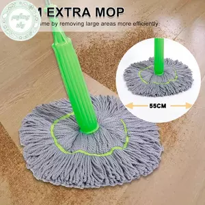 Cây lau nhà lau sàn PUSKY Bóp lau nhà lau sàn nhà Cây lau nhà ướt để làm sạch sàn Cây lau nhà thấm nước 2 trong 1 Cây lau nhà khử nước VN