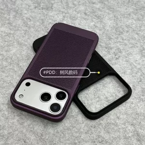 Ốp Điện Thoại Cho iPhone 17 Pro / Promax Vỏ Kim Loại Trần Nhẹ Chống Sốc