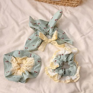 Khăn Scrunchy Cao Cấp cho Dây Buộc Tóc, Phụ Kiện Thời Trang Cho Nữ