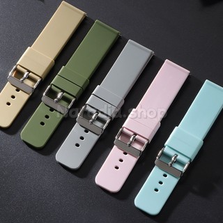 10 / 12 / 19 / 21 / 24mm dành cho dây đeo đồng hồ silicon mềm thể thao để thay thế nam nữ Dây đeo đồng hồ cao su chống thấm nước