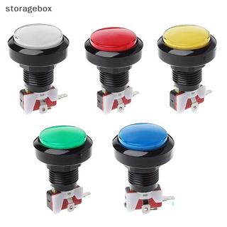 [Hộp lưu trữ] 1 Nút ấn 45mm Nút Arcade Led Micro Switch Bộ công tắc nút nguồn 12V Xanh / Vàng / Đỏ / Trắng / Xanh Đẹp
